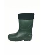 Kalosze piankowe damskie zielone - obrazek 2