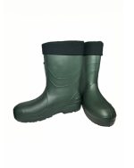 Kalosze piankowe damskie zielone - obrazek 4