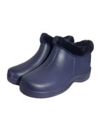 Kaloszki puchowe damskie niebieskie